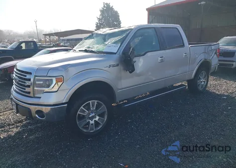 2014 Ford F-150 Lariat from USA, damaged, VIN 1FTFW1EF1EFC13085